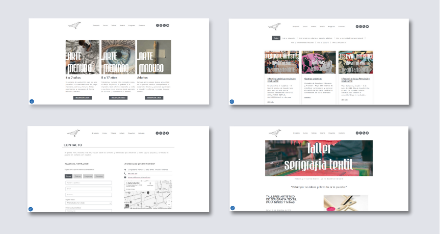 El Cuervo Blanco Art - Girasol Estudio